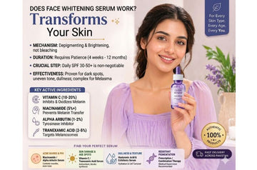 Face whitening serums 