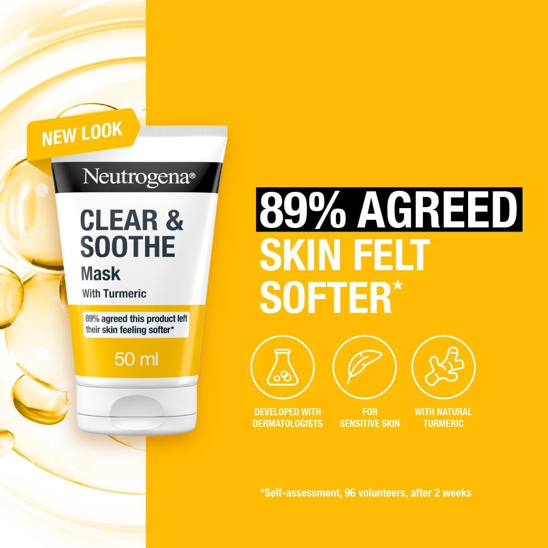 Neutrogena, Clear and Soothe Toning Mist, 125 ml, (Pack of 1)