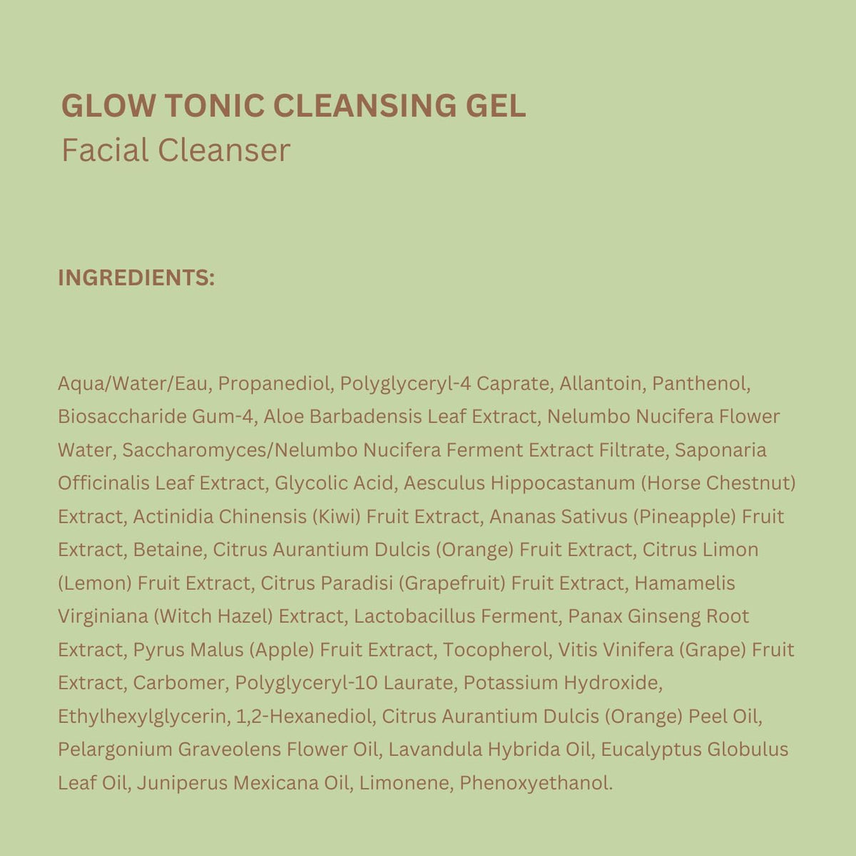 Pixi Beauty, Skintreats, Glow Tonic Cleansing Gel, 4.57 fl oz (135 ml)