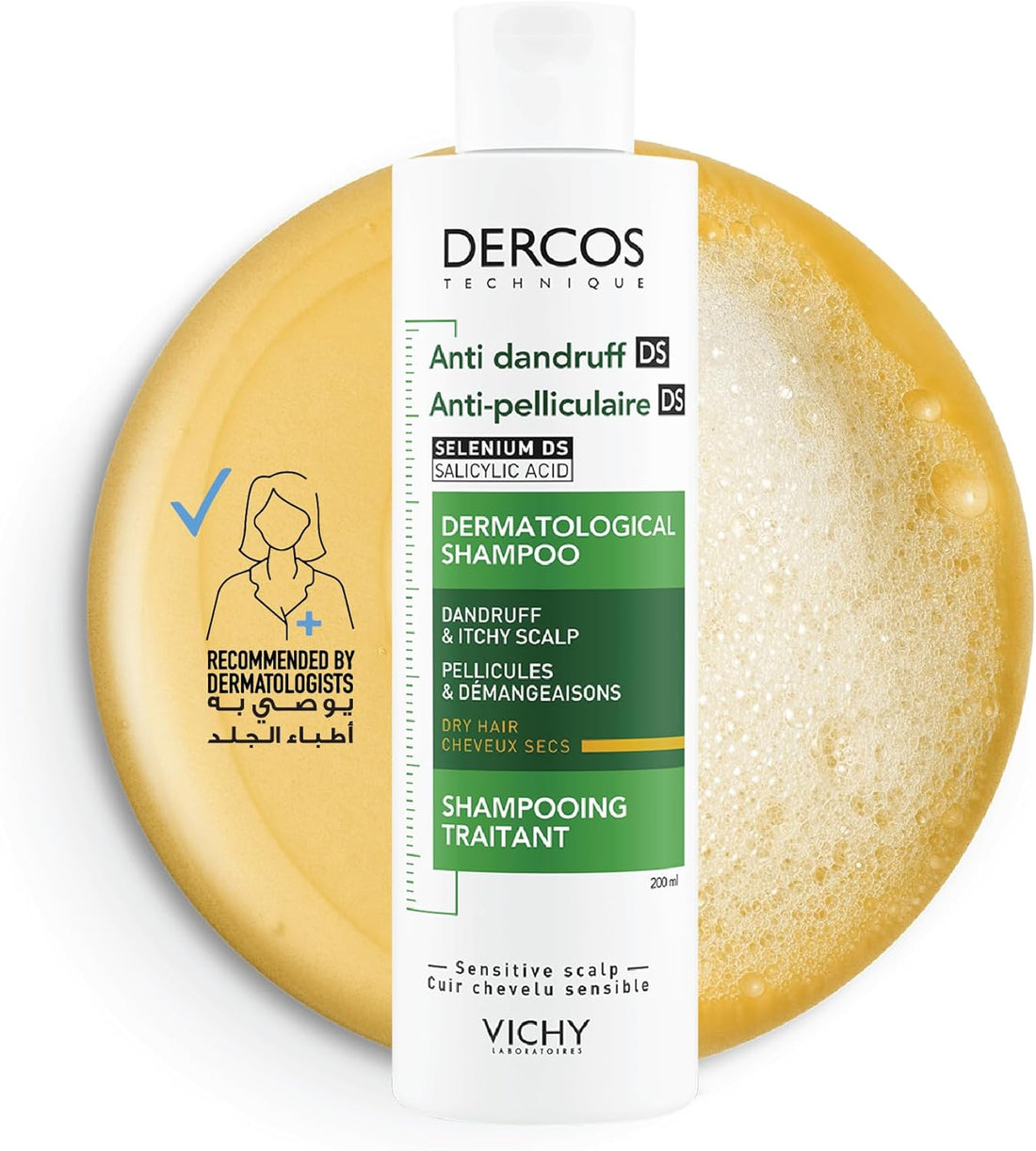 Vichy Dercos Anti Dandruff Shampoo for Dry hair
