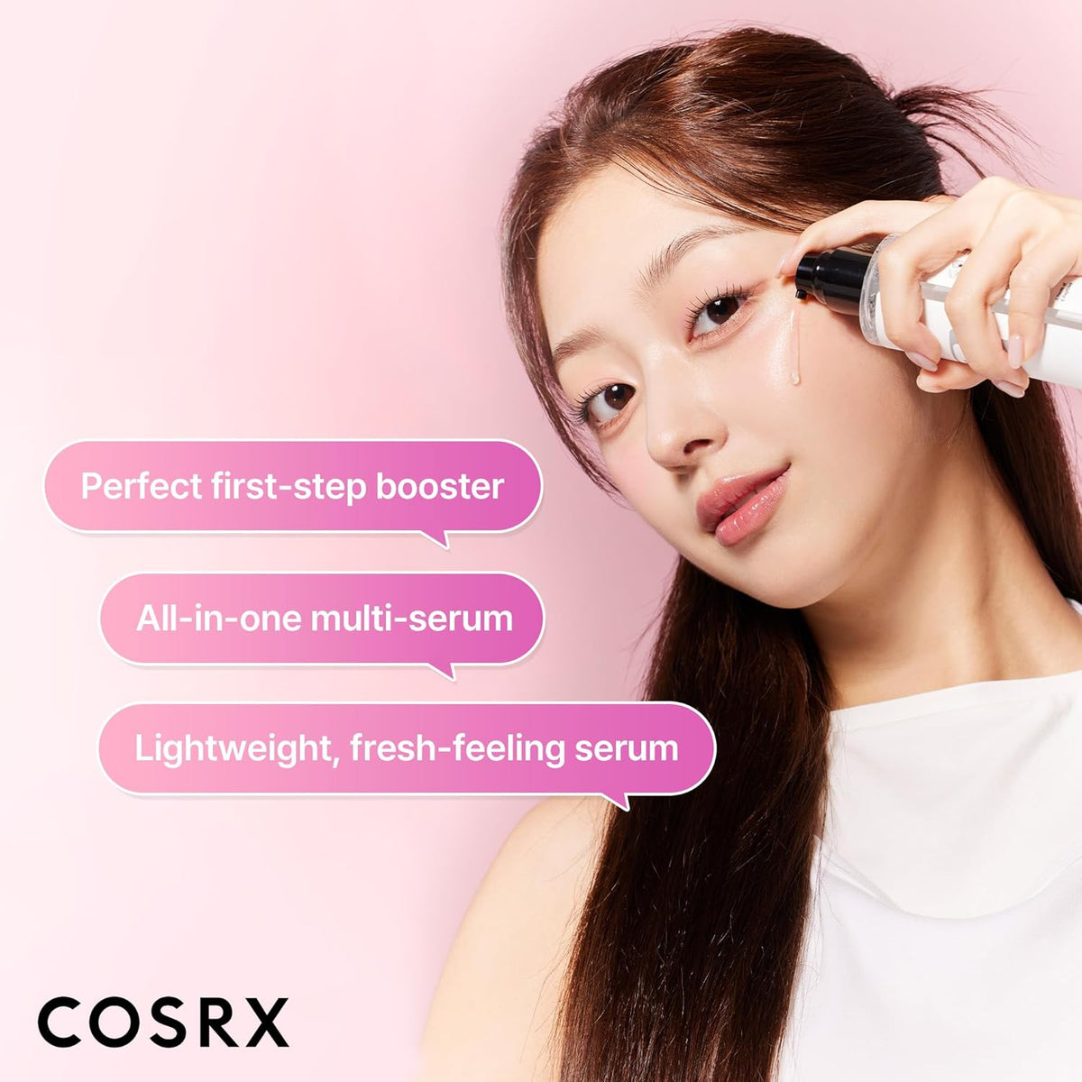 COSRX 6 x Peptide Collagen Booster Toner Serum 150 ml / 5.07 Fl.Oz, Skin Renewal Boosting Facial Essence, Niacinamide & Hyaluronic Acid for All Skin Types, Korean Skincare, Paraben Free