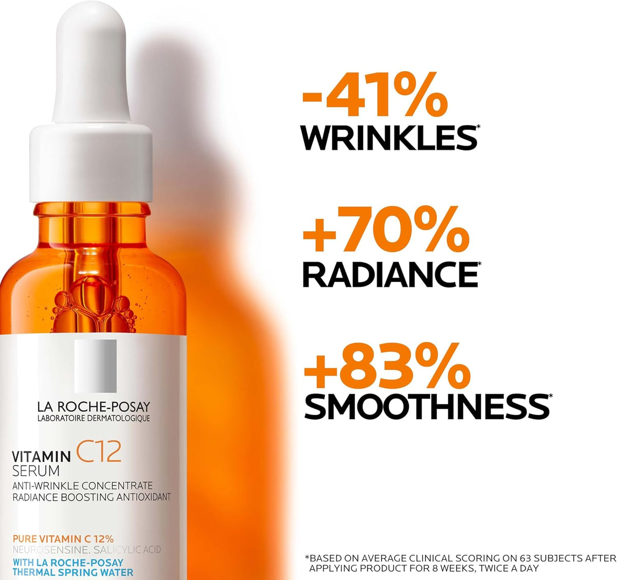 La Roche Posay 12% Pure Vitamin C Anti-Aging Face Serum For All Skin Types 30ml