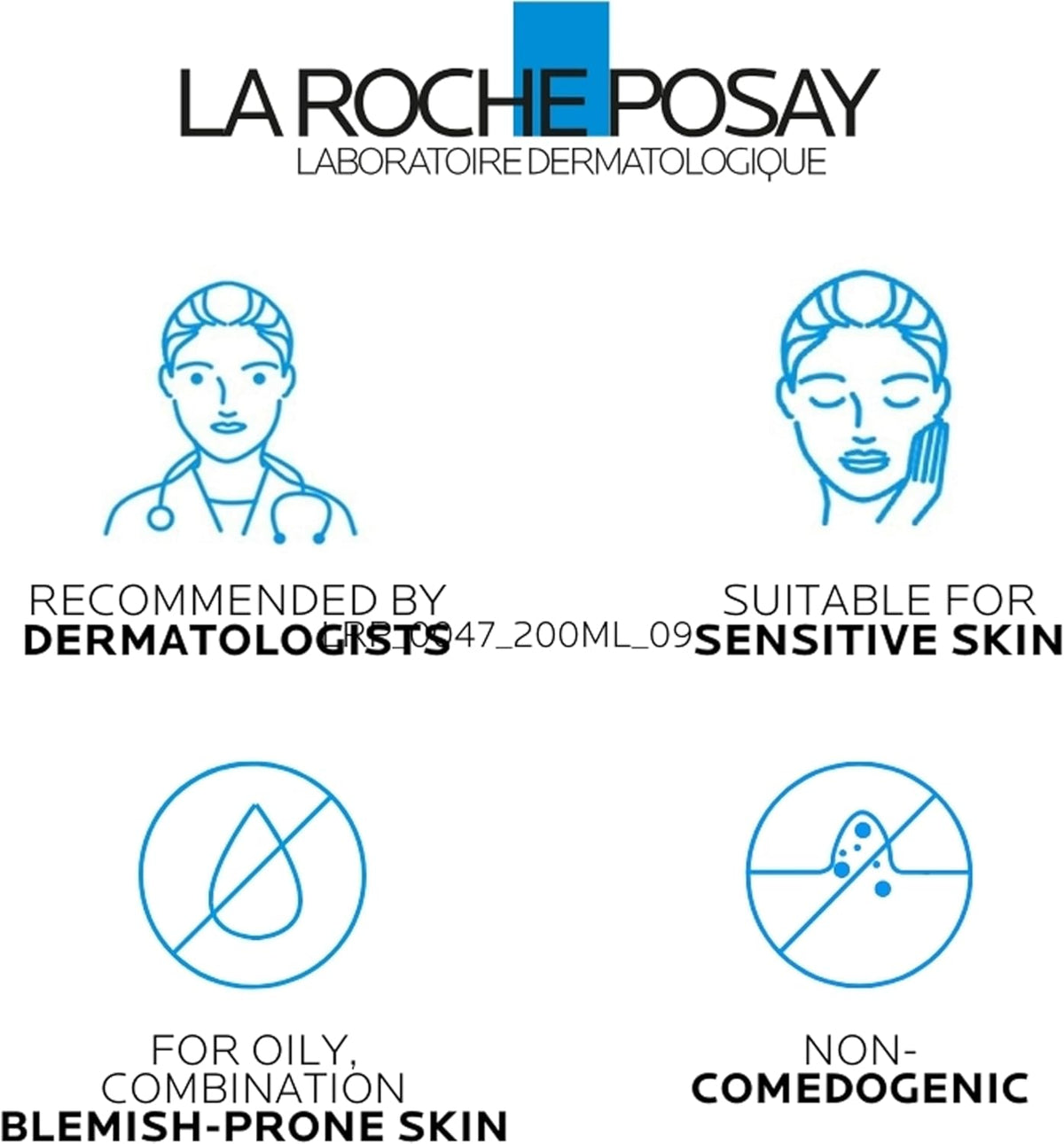 La Roche-Posay Effaclar Micropeeling Cleansing Gel with Salicylic Acid For Oily Skin